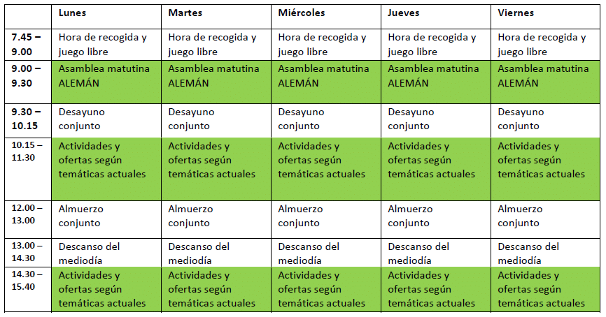 Aprender Aleman Jugando Deutsche Schule Colegio Aleman Santa Cruz De Tenerife